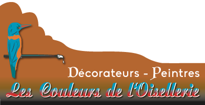 Logo du peintre décorateur à la Roche sur Yon Les Couleurs de L'Osellerie